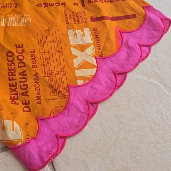 FARM RIO x Anthropologie Print Scallop-hem Wide Leg Pants In Fresh Fish NWT L - Picture 7 of 14